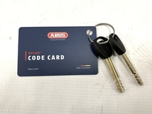 ABUS BORDO BIG ALARM 6000KA/120 SH アブス 折りたたみ式ロック 120cm 中古 H8560648_画像4