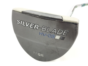 【1円】PRGR SILVER-BLADE HV-03 パター 大型マレット シルバーブレー ド プロギア 中古 G8532508