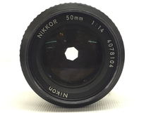 【1円】Nikon ニコン NIKKOR 50mm F1.4 単焦点レンズ カメラレンズ ニッコール ジャンク G8462736_画像2