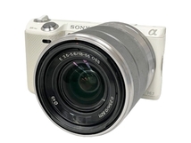 SONY α NEX-5N E F3.5-5.6 18-55mm OSS ミラーレス レンズ セット 中古 M8571977_画像1