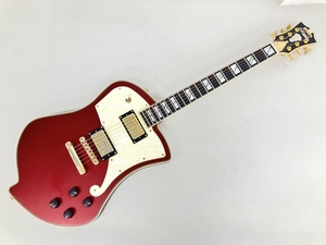 D’Angelico Deluxe Ludlow MATTE WINE 1/50 エレキギター ハード・ソフトケース付き ディアンジェリコ ギター 弦楽器 中古 良好 K8402998