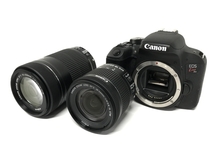 Canon デジタル 一眼レフ カメラ EOS KISS X9i EFS 18-55mm 55-250mm ダブル ズーム キット 撮影 趣味 中古 F8556422_画像1