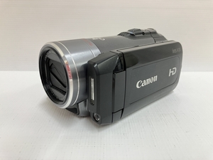 Canon HD ビデオカメラ IVIS HF20 ブラック 2009年製 バッテリー欠品 キヤノン 撮影 カメラ 中古 T8545355