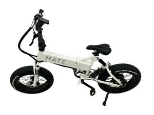MATE. BIKE X 折りたたみ E-bike 電動アシスト自転車 メイトバイク ホワイトカラー 中古 楽 N8551907