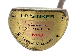 本間 LB-SINKER FSS-1 MID CENTER BALANCE ゴルフクラブ 木製パター ホンマ HONMA スポーツ 中古 N8569846