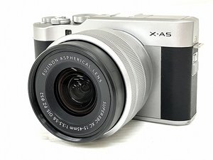 FUJIFILM X-A5 ミラーレス 一眼 レンズキット XC15-45mm 富士フイルム 中古 O8523195