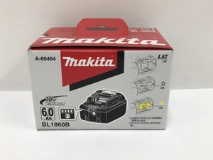 makita BL1860B リチウムイオン バッテリー 6.0Ah 18V 電動工具 周辺機器 マキタ 未使用 T8565878