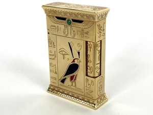 S.T.Dupont デュポン PHARAOH GATSBY ファラオ ストーン ギャッツビー ガスライター 2575個 限定 中古 Y8579865