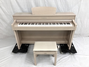 【引取限定】 YAMAHA Clavinova CLP-635 88鍵 電子ピアノ 2018年製 椅子付 中古 直 Y8554591
