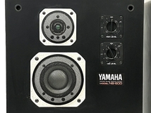 【引取限定】 YAMAHA NS-600 スピーカーシステム ペア オーディオ ブラウン ジャンク 直 T8570243_画像2
