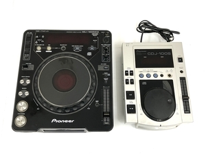 Pioneer CDJ-1000MK2/Pioneer CDJ-100S CDJ 2点セット CDプレーヤー オーディオ機器 音響機材 パイオニア 中古 O8564425