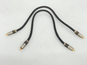 audio-technica オーディオテクニカ AT6A58 AUDIO CABLE TITAN 0.5m ×2 中古K8527161