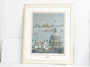 【1円】 HIRO YAMAGATA ヒロ ヤマガタ PARIS' ORCHESTRA (CANON) パリスオーケストラ カノン 絵画 美術 中古 良好 O8525329