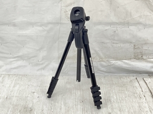 【1円】 Manfrotto Compact Action MKCOMPACTACN-BK アルミ 5段 三脚 中古 K8429820