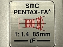 PENTAX smc PENTAX-FA F1.4 85mm IF カメラ レンズ ジャンク Y8585854_画像3