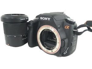 SONY ソニー α350 DSLR-A350 DT3.5-5.6 18-70mm SH0006 F4.5(22)-5.6 デジタル一眼 カメラ 中古 N8536863