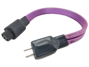 ナスペック POWER CONDITIONING CORD WIREWORLD オーディオケーブル 36cm AVケーブル 音響 中古 W8575635