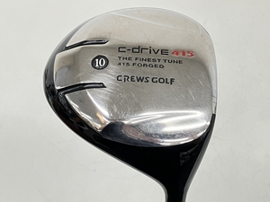 【1円】CREWS GOLF C-drive 415 1W ドライバー ゴルフクラブ クルーズゴルフ 中古 K8126999