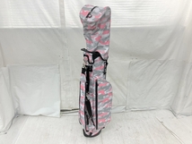 【1円】ONESIDER ワンサイダー OSCB-22103CAMO キャディバック 4分割 ゴルフバック ゴルフ 中古 K8341684_画像1