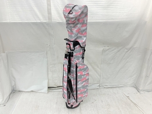 【1円】ONESIDER ワンサイダー OSCB-22103CAMO キャディバック 4分割 ゴルフバック ゴルフ 中古 K8341684