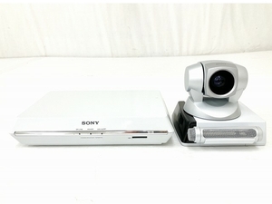 【1円】 SONY ソニー PCS-1 (PCS-P1 + PCS-C1) ビデオ会議システム 一式 リモコン付き ジャンク O8433278