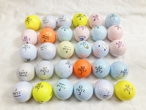 【1円】PHYZ ロストボール 30球 いろいろ おまとめ セット ゴルフ用品 ボール ファイズ 中古 W8471532