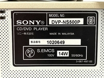 【1円】 SONY DVP-NS500P CD DVDプレイヤー 家電 ソニー 中古 O8424241_画像9