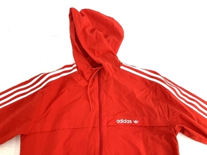 【1円】 adidas 3STRIPED WB ウインドブレーカー アディダス アパレル 中古 O8444204