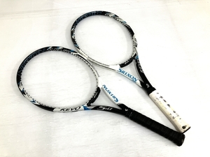 【1円】 SRIXON 5.0 REVO テニスラケット 2本セット スリクソン レヴォ #2 2本 セット 訳有 O8475544