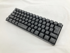 【1円】 REDRAGON 66KEY K630RGB-JPTI ゲーミングキーボード PC周辺機器 レッドラゴン 中古 W8503015