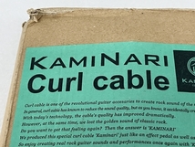 【1円】 KAMINARI Curl cable LIMITED EDITION シールドケーブル 5m カミナリ 中古 S8510627_画像9