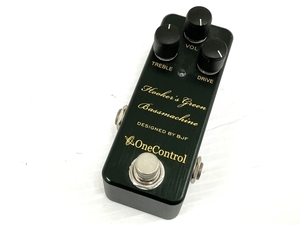 【1円】 ONECONTROL Hooker’s & Green Bassmachine ベース用 エフェクター 音響機材 中古 O8522560