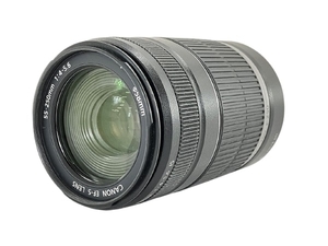 【1円】 Canon ZOOM LENS EF-S 55-250mm 1:4-5.6 IS コンパクト 望遠 カメラ レンズ キャノン 中古 W8528621