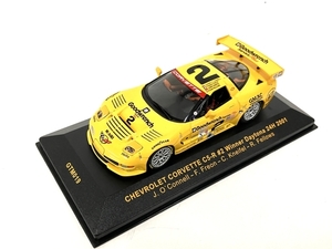 【1円】 ixo イクソ 1/43 GTM019 Chevrolet シボレー CORVETTE シェベル C5-R 24H デイトナ 優勝 2001 #2 中古 B8546046