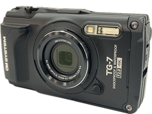 OLYMPUS OM SYSTEM TG-7 コンパクト デジタル カメラ 防水 ブラック オリンパス 未使用 C8591036