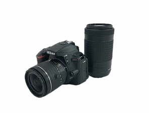 Nikon D5600 ダブルズームキット AF-P DX NIKKOR 18-55mm AF-P DX NIKKOR 70-300mm デジタル一眼レフ 中古 W8589850