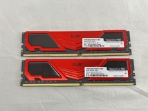 TEAM ELiTE 8GB DDR4 3200 2枚 TPRD48G3200HC22BK メモリ PC 中古 W8552457_画像7