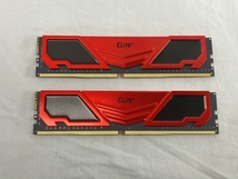 TEAM ELiTE 8GB DDR4 3200 2枚 TPRD48G3200HC22BK メモリ PC 中古 W8552457_画像8