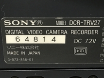 SONY DCR-TRV27 デジタル ビデオ カメラ ハンディカム 趣味 撮影 ジャンク F8533594_画像10