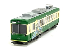 MODEMO NT155 京福電鉄 モボ631形 新 江ノ電号 M車 Nゲージ 鉄道模型 中古 O8589475_画像1