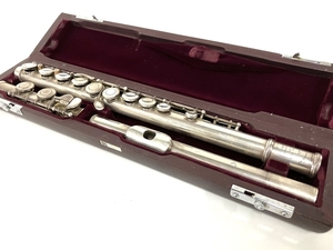 Muramatsu Flute ムラマツフルート Standard スタンダード / SILVER 刻印 純銀製 5桁シリアル ケース付 中古 B8592403