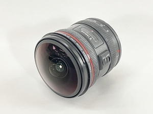 Canon EF8-15mm F4L フィッシュアイ USM キヤノン 一眼レフカメラ用 魚眼レンズ 中古W8595170