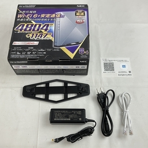 NEC Aterm WX6000HP PA-WX6000HP 無線 Wi-Fi LAN ルーター 中古 N8586881の画像2