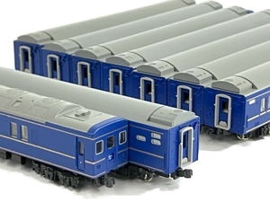 KATO JR 24系25形 特急寝台客車 金帯 9両セット ブルートレイン Nゲージ 鉄道模型 中古 N8581634