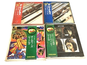 ビートルズ 帯付き 国内盤 レコード ザ・ビートルズ 1962年~1966年 /1967年~1970年 他4点セット 中古 O8431545