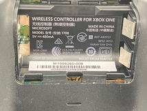 Microsoft 1708 Xbox one ワイヤレス コントローラー カーボンブラック ジャンク W8586103_画像7