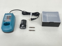 makita マキタ TD021D ペン インパクト ドライバー 充電器セット 電動工具 中古 K8600622_画像2