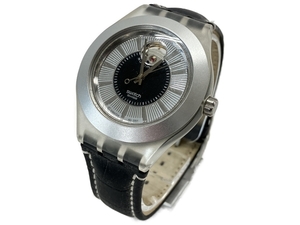 SWATCH AG 2001 IRONY diaphane automatic 自動巻き 腕時計 TWENTY-ONE 21 JEWELS スウォッチ アイロニー 稼働品 中古 W8593062