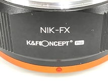 K&F concept NIK-FX マウントアダプター ニコンFマウント用 カメラ アクセサリ 中古 O8548182_画像3