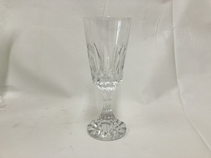 Baccarat アサス シャンパンフルート シャンパングラス バカラ 中古 T8590329